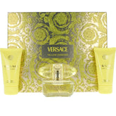 VERSACE-Capa Amarela em 3 peças-DrShampoo - Perfumaria e Cosmética